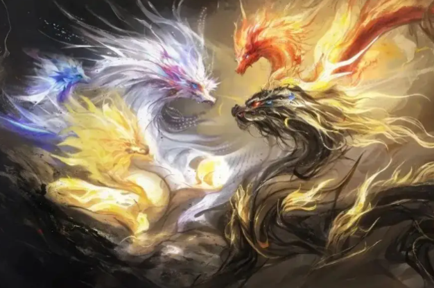 原画形象不只犬形状威风凛凛人形状也是英俊逼人和美艳不行方物